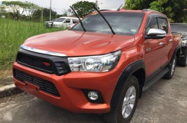 2016 Toyota Hilux 28G 4x4 Orange Automatic for sale