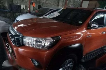 2016 Toyota Hilux 4x4 28G AT Orange for sale