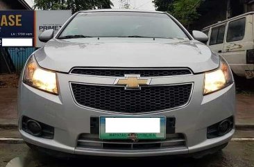 2012 CHEVROLET CRUZE AT Silver Sedan For Sale 