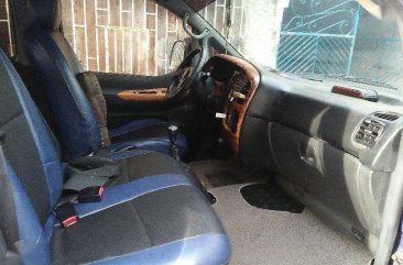 Fresh Hyundai Starex SVX 2001 Blue Van For Sale 