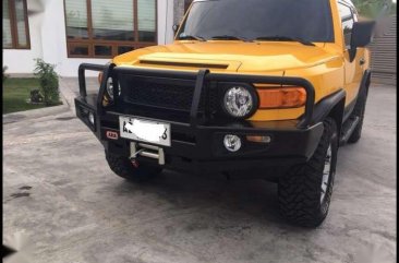 Toyota Fj Cruiser 2015 Model Yellow For Sale 