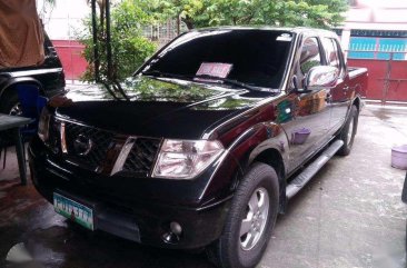 Nissan Navara 2010 Manual Black Pickup For Sale 