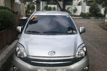 Toyota Wigo 1.0 G 2016 Silver HB For Sale 