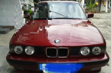 1994 BMW 525i Very fresh Red Sedan For Sale 