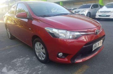 2015 Toyota Vios 1.3 E AT Red Sedan For Sale 