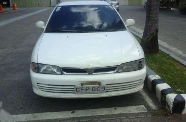 Mitsubishi Lancer 1995 White Sedan For Sale 