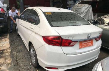 2016 Honda City S Automatic White For Sale 