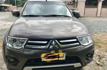 Mitsubishi Montero 2014 Glx MT Brown SUV For Sale 