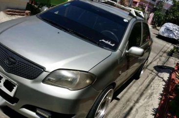 Toyota Vios Gen1 2004 MT Silver Sedan For Sale 