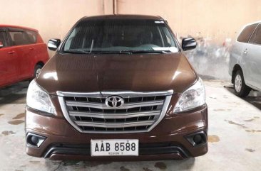 2014 Toyota INNOVA E 2.5 Manual Diesel for sale