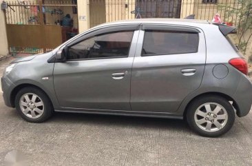 Mitsubishi Mirage Gl 2015 Gray Hb For Sale 