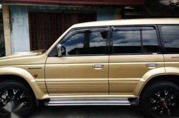 Mitsubishi Montero 1996 Manual Golden For Sale 