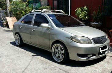 Toyota Vios Gen1 2004 MT Silver Sedan For Sale 