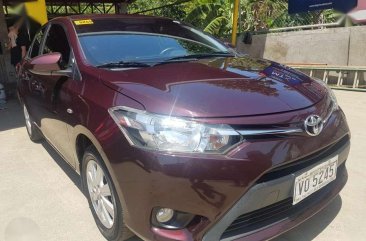 2017 Toyota Vios E MT Red Sedan For Sale 