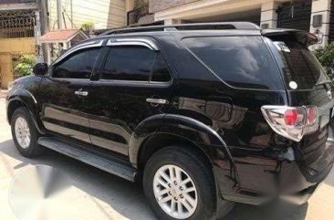 2012 Toyota Fortuner GAS AT Black SUV For Sale 