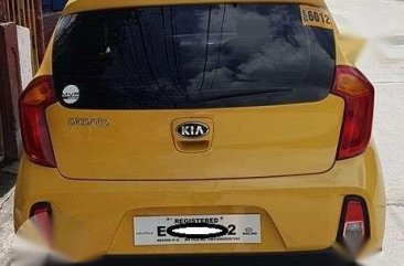 2016 Kia Picanto Manual Yellow For Sale 