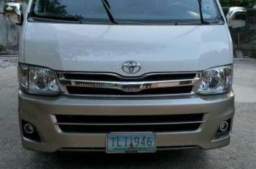 Toyota Hiace Gl Grandia 2012 Manual White For Sale 