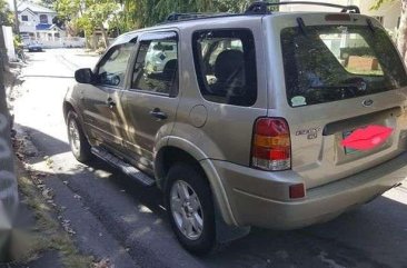 Ford Escape 2005 4x4 AT Beige SUV For Sale 