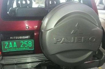 2005 Mitsubishi Pajero Fieldmaster Red for sale