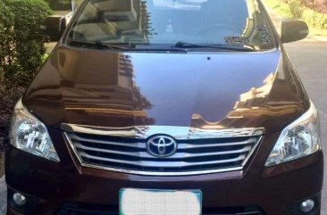 Toyota Innova 2.5G AT DSL 2013 Brown For Sale 