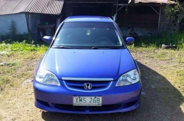 Honda Civic 2003 Automatic Blue Sedan For Sale 