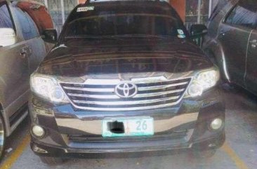 Toyota Fortuner 2012 G Diesel AT Black For Sale 