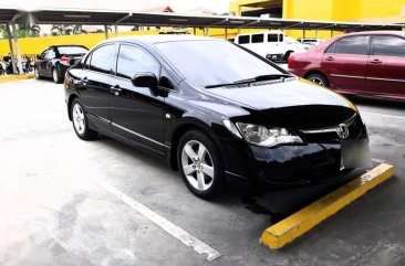 Honda Civic 1.8s 2008 Automatic Black For Sale 