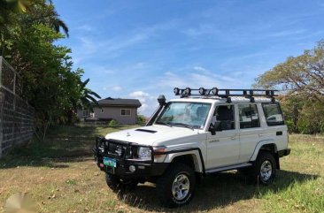 Toyota Land Cruiser 76 2014 White For Sale 