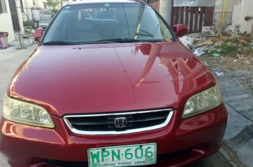 Honda Accord 2001 AT Red Sedan For Sale 