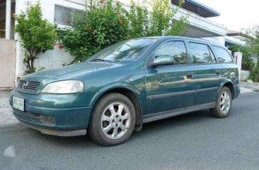 Opel Astra 2003 Automatic Green Wagon For Sale 