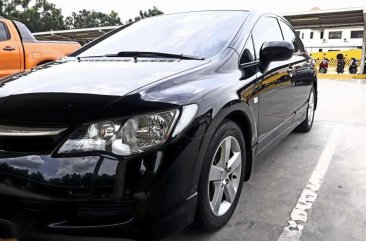 Honda Civic 1.8s 2008 Automatic Black For Sale 