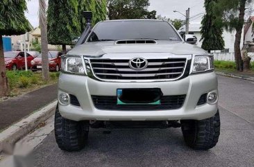 2013 Toyota Hilux G 4x2 Manual Silver For Sale 