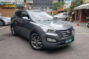 2013 Hyundai Santafe 2.2d Vgt Gray For Sale 