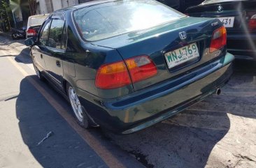 Honda Civic Vtec 2000 Green Sedan For Sale