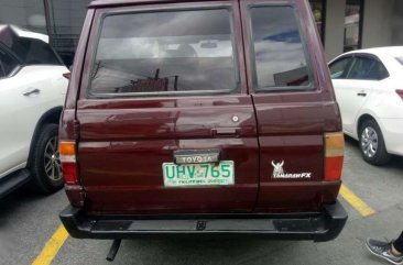 96 mdl Toyota Tamaraw fx gl for sale