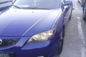 Mazda 3 2006 Blue Sedan Top of the Line For Sale 