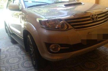 Toyota Fortuner 2015 Beige SUV For Sale 