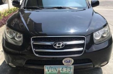 2008 Hyundai Santa Fe 4x2 CRDi Black SUV For Sale 