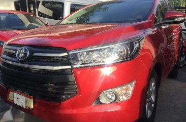 2016 Toyota Innova 20E Manual Red Gas 840K Negotiable on Cash