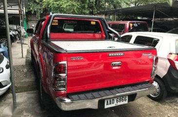 Very Fresh Toyota Hilux G Red 2014 For Sale 