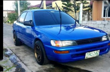 For sale blue Toyota Corolla