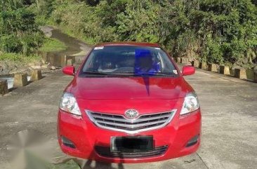 Toyota Vios 1.3E MT 2010 Model Color Red FOR SALE