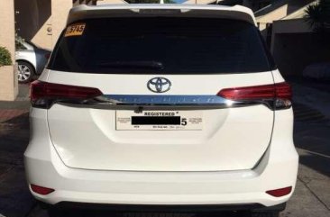 2017 Toyota Fortuner 4x2 2.4L G FOR SALE