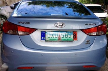 2013 Hyundai Elantra BLUE FOR SALE