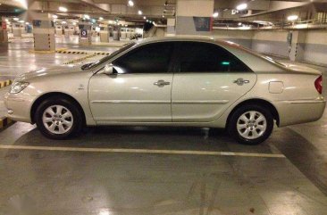 Toyota Camry 2.4V 2005 Silver Sedan For Sale 