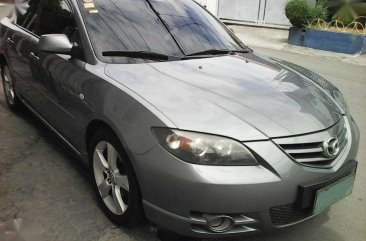 2008 Mazda 3 Well Kept Silver Sedan For Sale 