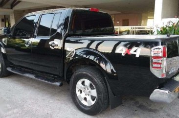 2009 Nissan Navara 4x4 AT Pick-up Black For Sale 