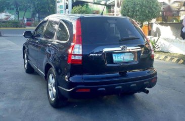 2007 Honda CRV 4x2 Matic Black SUV For Sale 