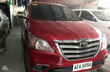 Model 2014 Toyota Innova 2.5E Manual Red for sale