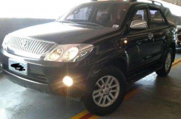 Toyota Fortuner G Vvti 2008 Black SUV For Sale 